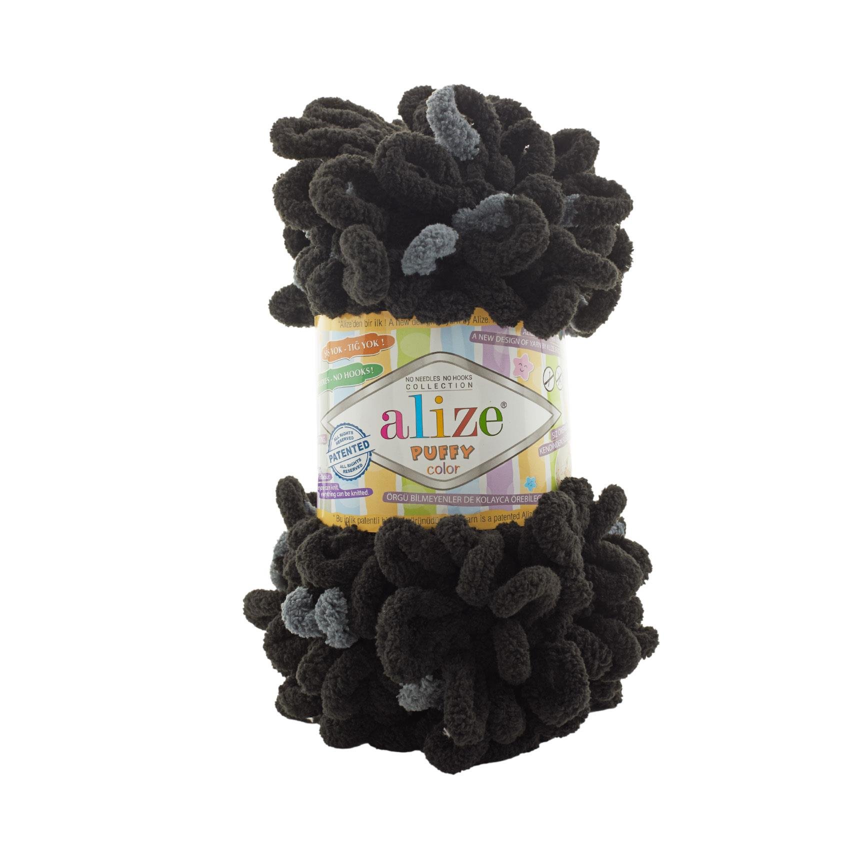 Alize Puffy Color Loop Yarn 100g 6533