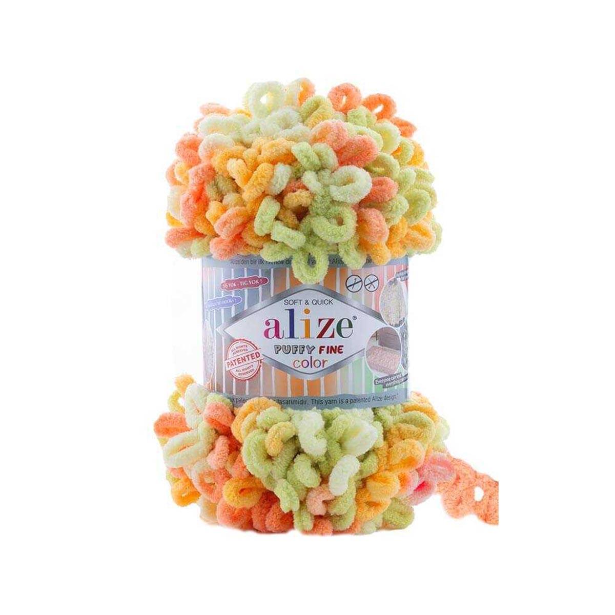 Alize Puffy Fine Color Yarn 100g 6313