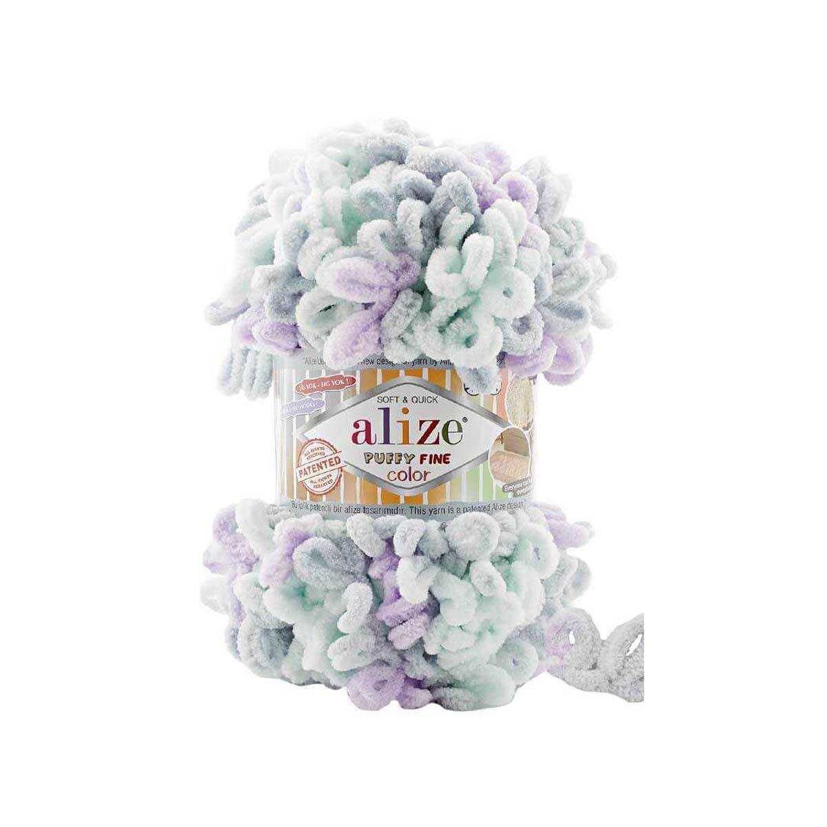Alize Puffy Fine Color Yarn 100g 6466
