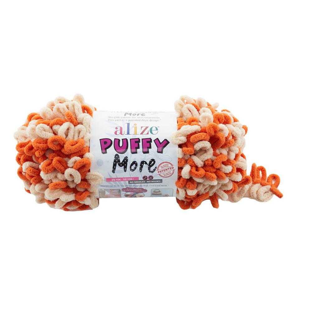 Alize Puffy More Loop Yarn 150g 6295 – Loop Yarn for Hand Knitting Blankets, Scarves & Baby Projects