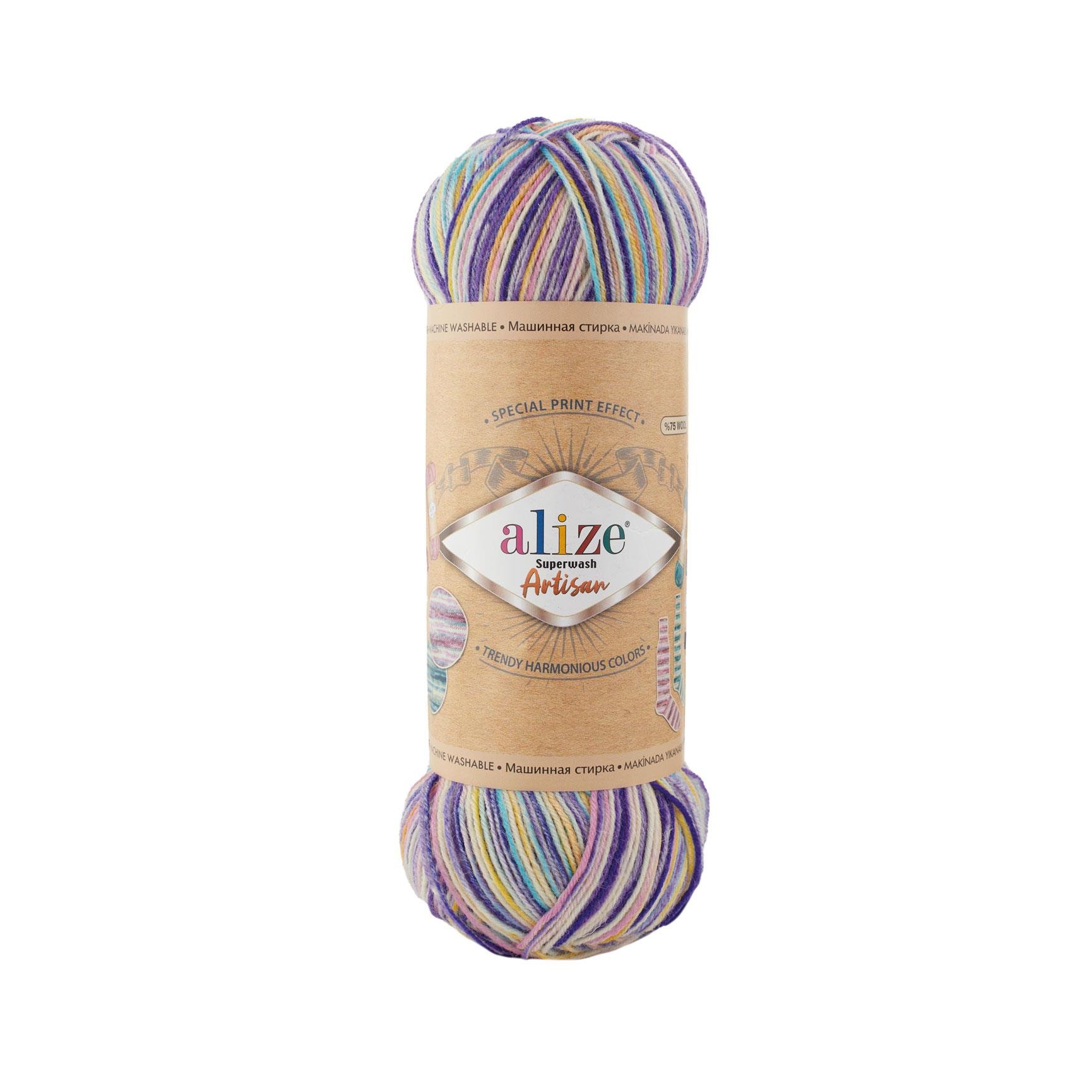 Alize Superwash Artisan Yarn 100g 9003