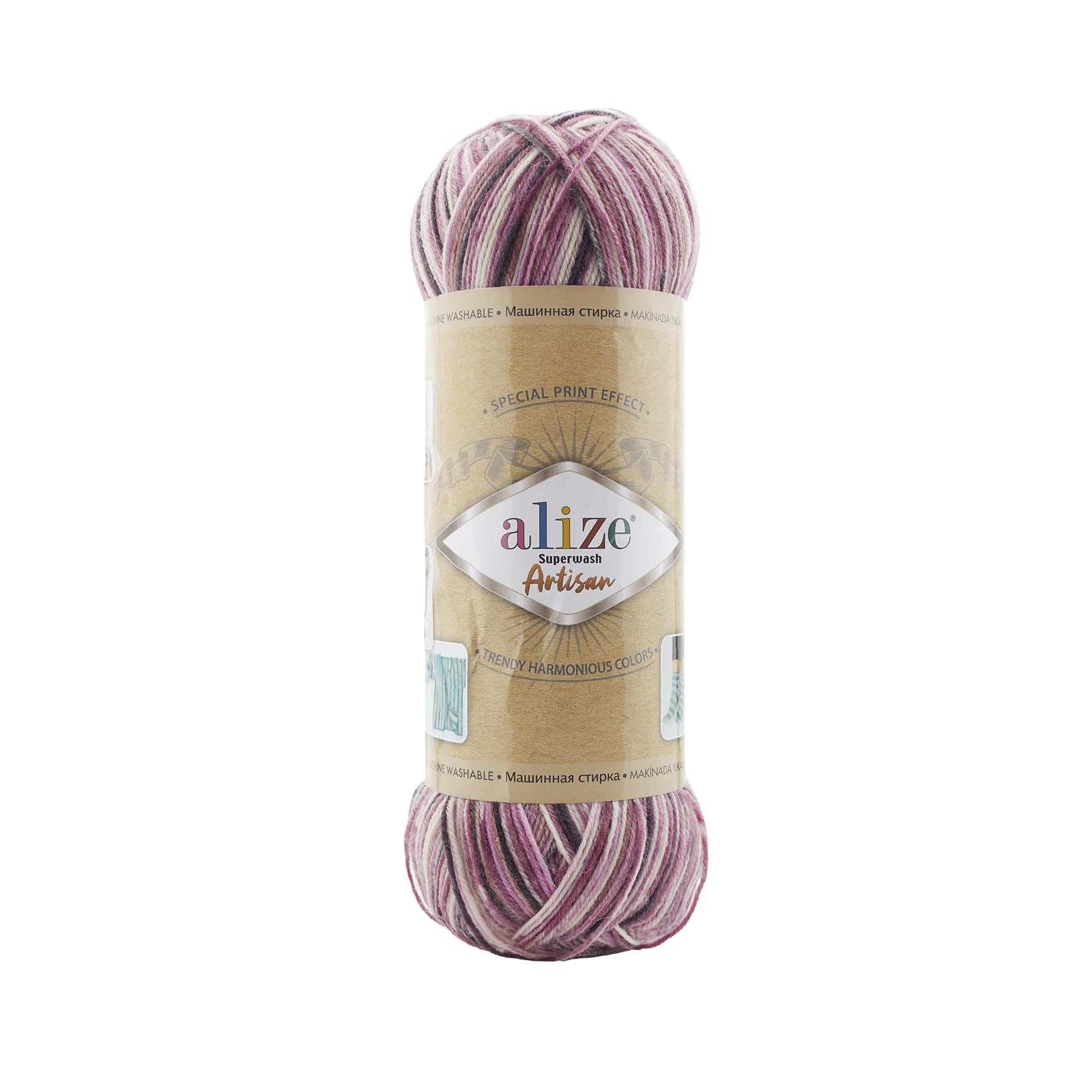 Alize Superwash Artisan Yarn 100g 9011