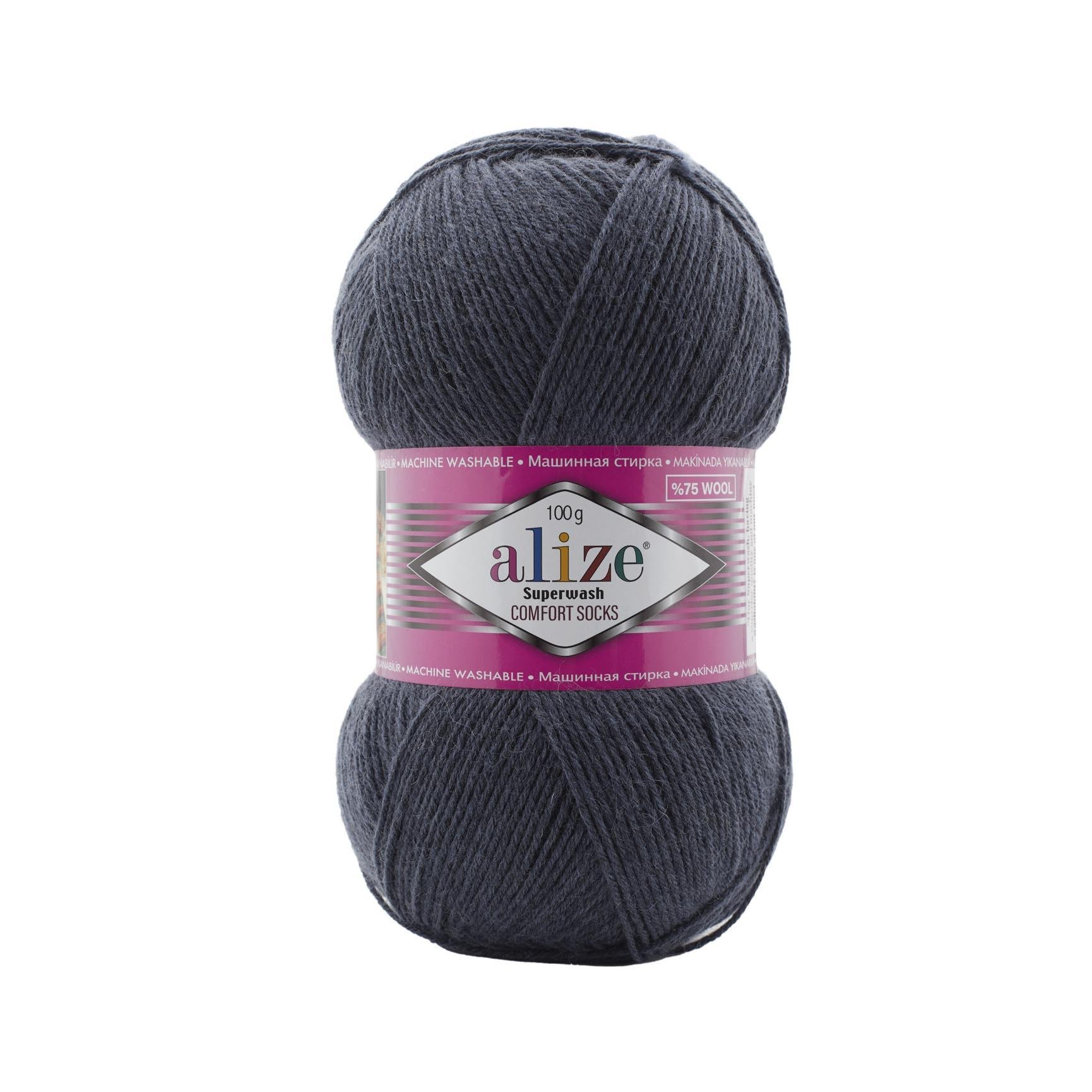 Alize Superwash Comfort Socks Yarn 100g 872