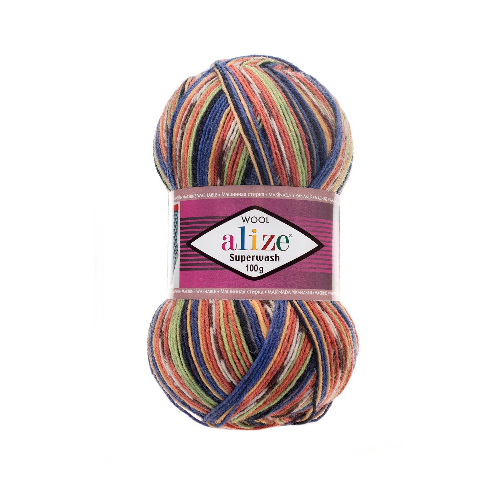 Alize Superwash Comfort Socks Yarn 100g 2701