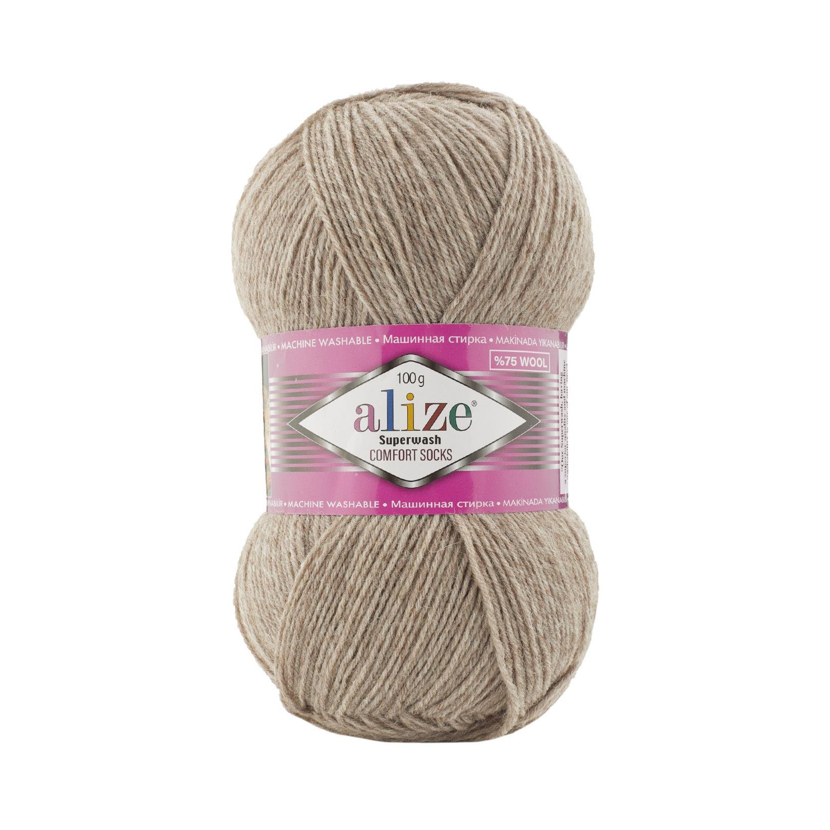 Alize Superwash Comfort Socks Yarn 100g 207
