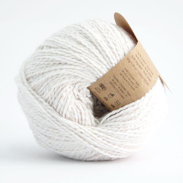 Fibra Natura Papyrus Yarn 50g 1 – Natural Plant Fiber Yarn for Summer Bags, Hats & Crochet Projects