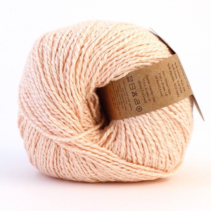Fibra Natura Papyrus Yarn 50g 4 – Natural Plant Fiber Yarn for Summer Bags, Hats & Crochet Projects