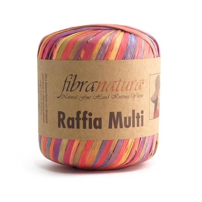 Fibra Natura Raffia Multicolor 40g 1