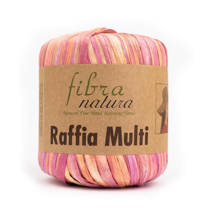 Fibra Natura Raffia Multicolor 40g 13