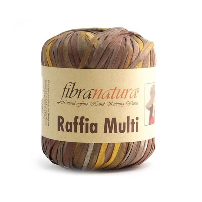 Fibra Natura Raffia Multicolor 40g 4