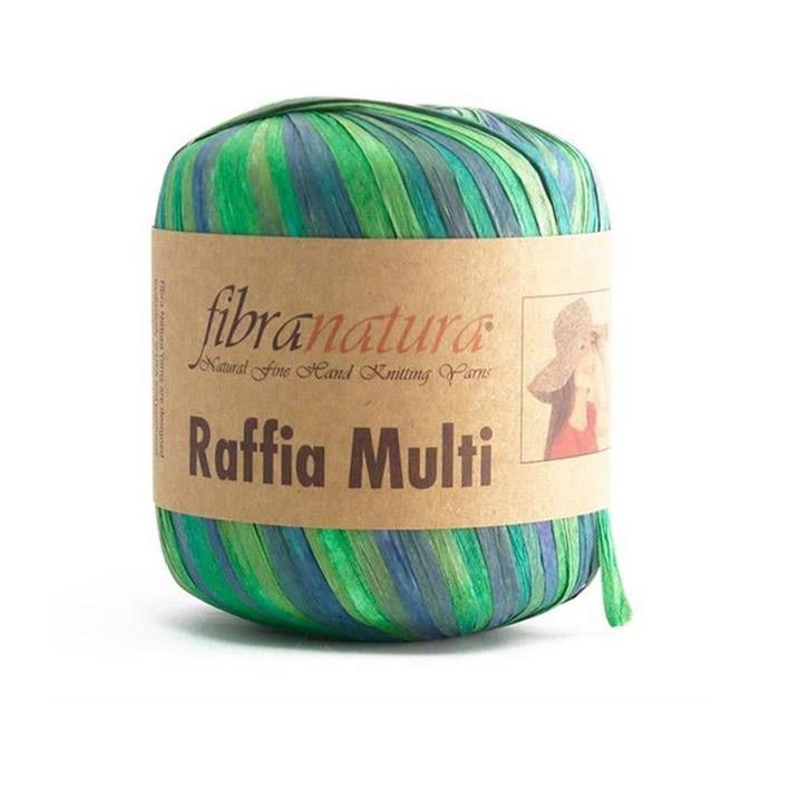 Fibra Natura Raffia Multicolor 40g 5
