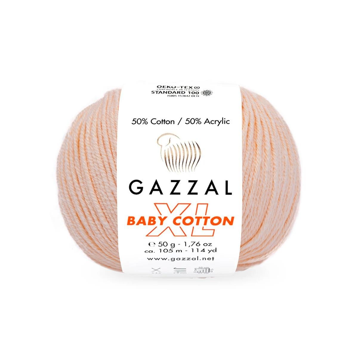 Gazzal Baby Cotton XL Crocheting Knitting Yarn
