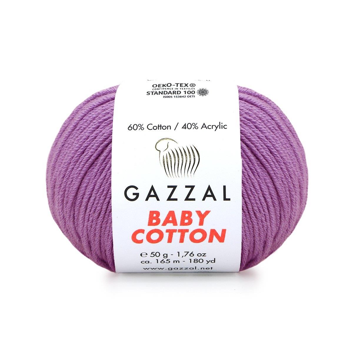 Gazzal Baby Cotton Yarn 50g 3414
