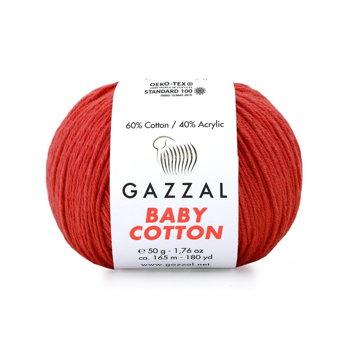 Gazzal Baby Cotton Yarn 50g 3418