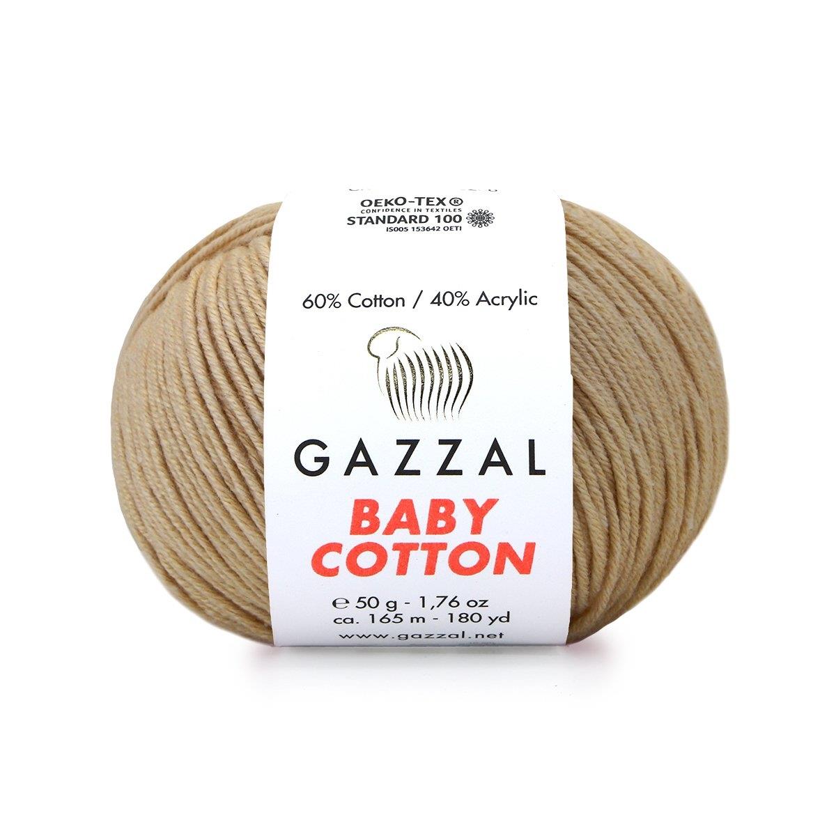 Gazzal Baby Cotton Yarn 50g 3424