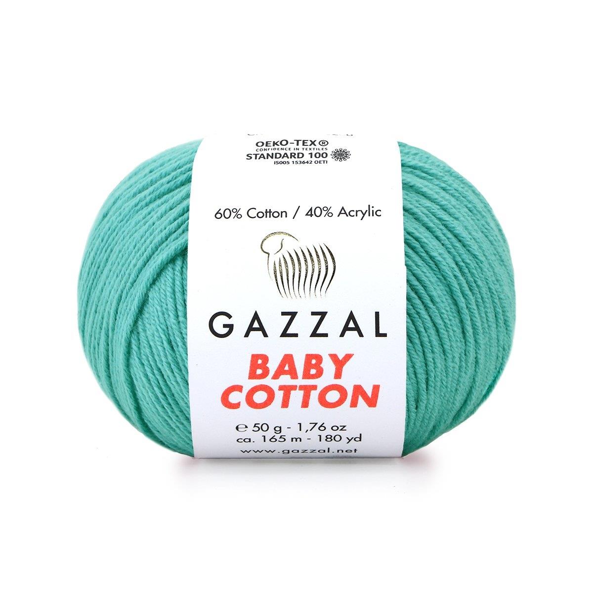 Gazzal Baby Cotton Yarn 50g 3426
