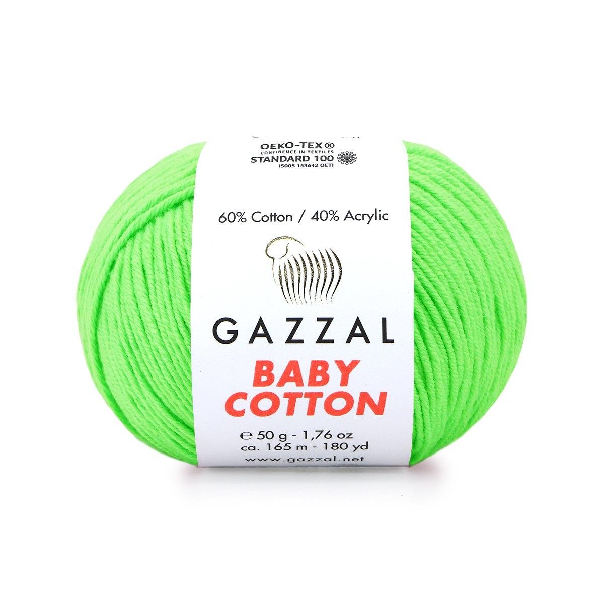 Gazzal Baby Cotton Yarn 50g 3427