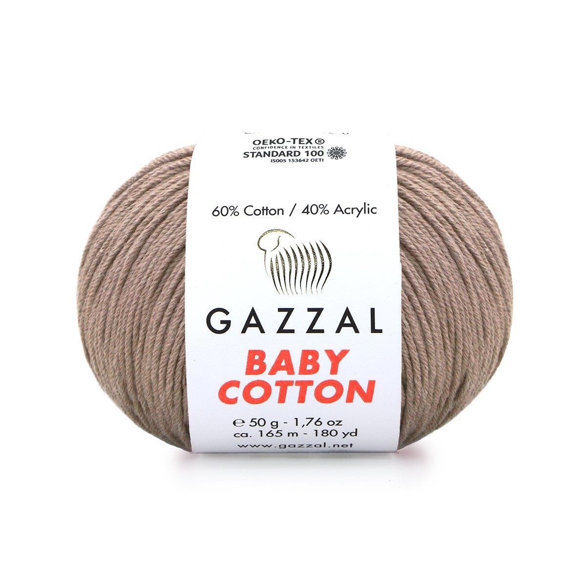 Gazzal Baby Cotton Yarn 50g 3434