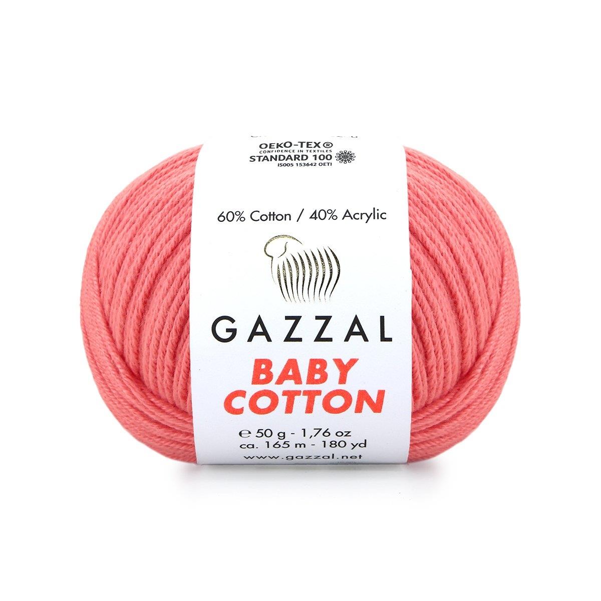 Gazzal Baby Cotton Yarn 50g 3435