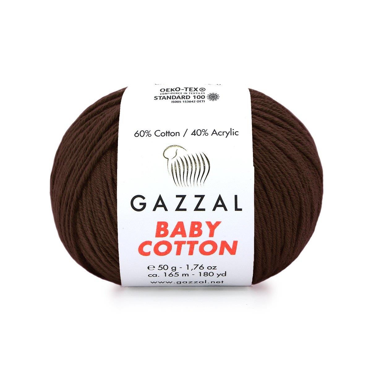 Gazzal Baby Cotton Yarn 50g 3436