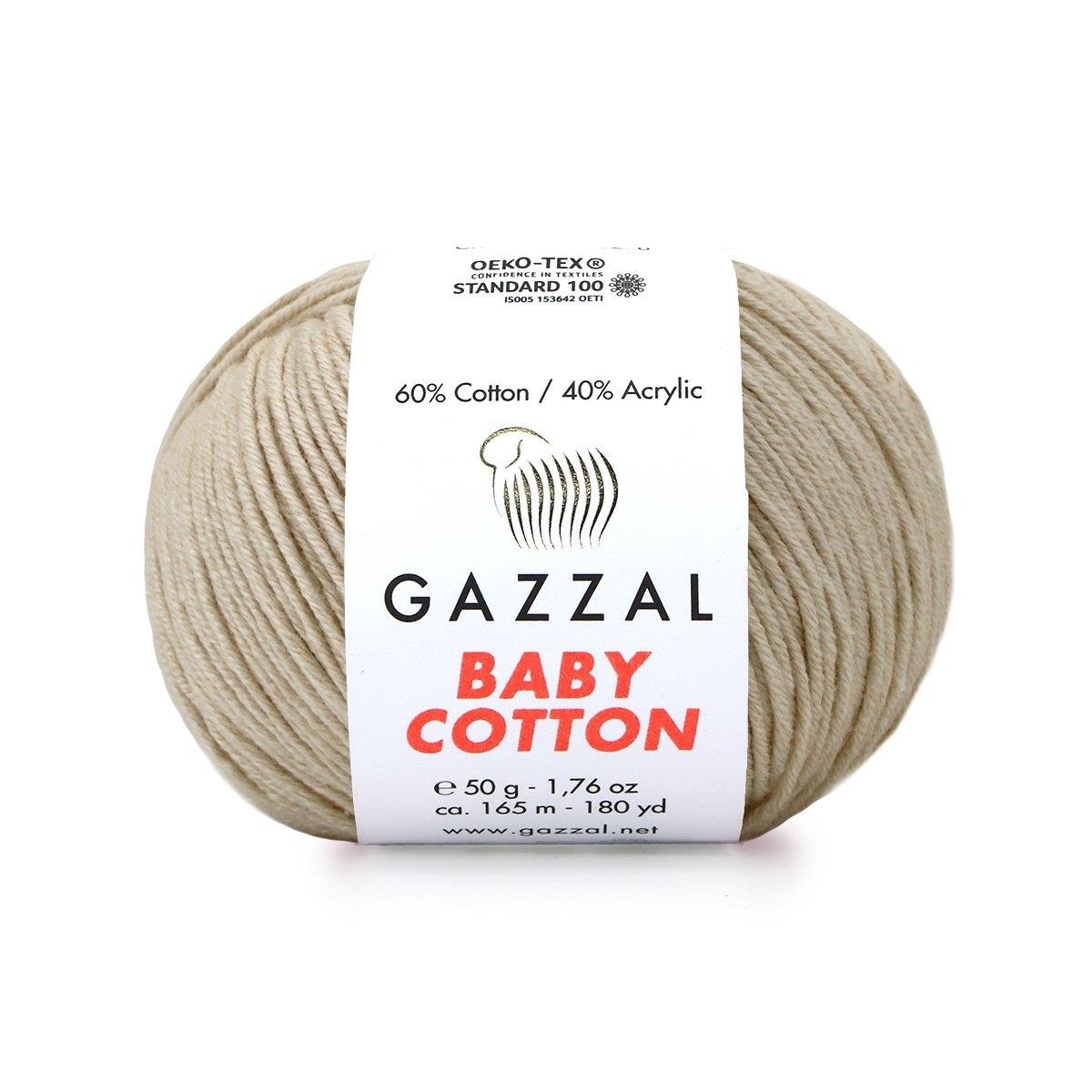 Gazzal Baby Cotton Yarn 50g 3446