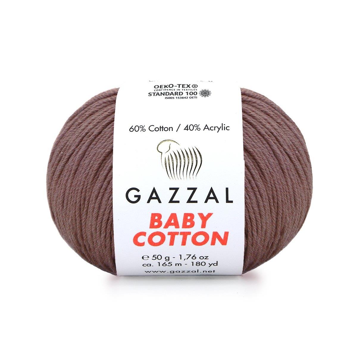 Gazzal Baby Cotton Yarn 50g 3455
