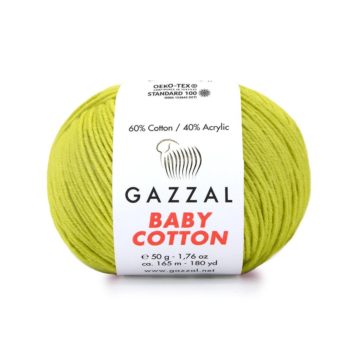 Gazzal Baby Cotton Yarn 50g 3457