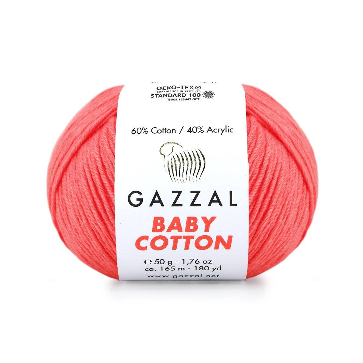 Gazzal Baby Cotton Yarn 50g 3460