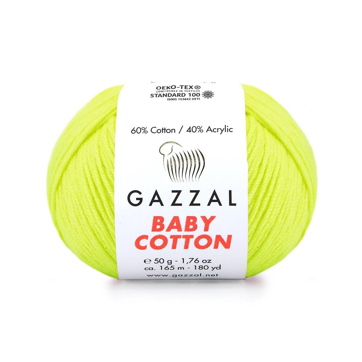Gazzal Baby Cotton Yarn 50g 3462