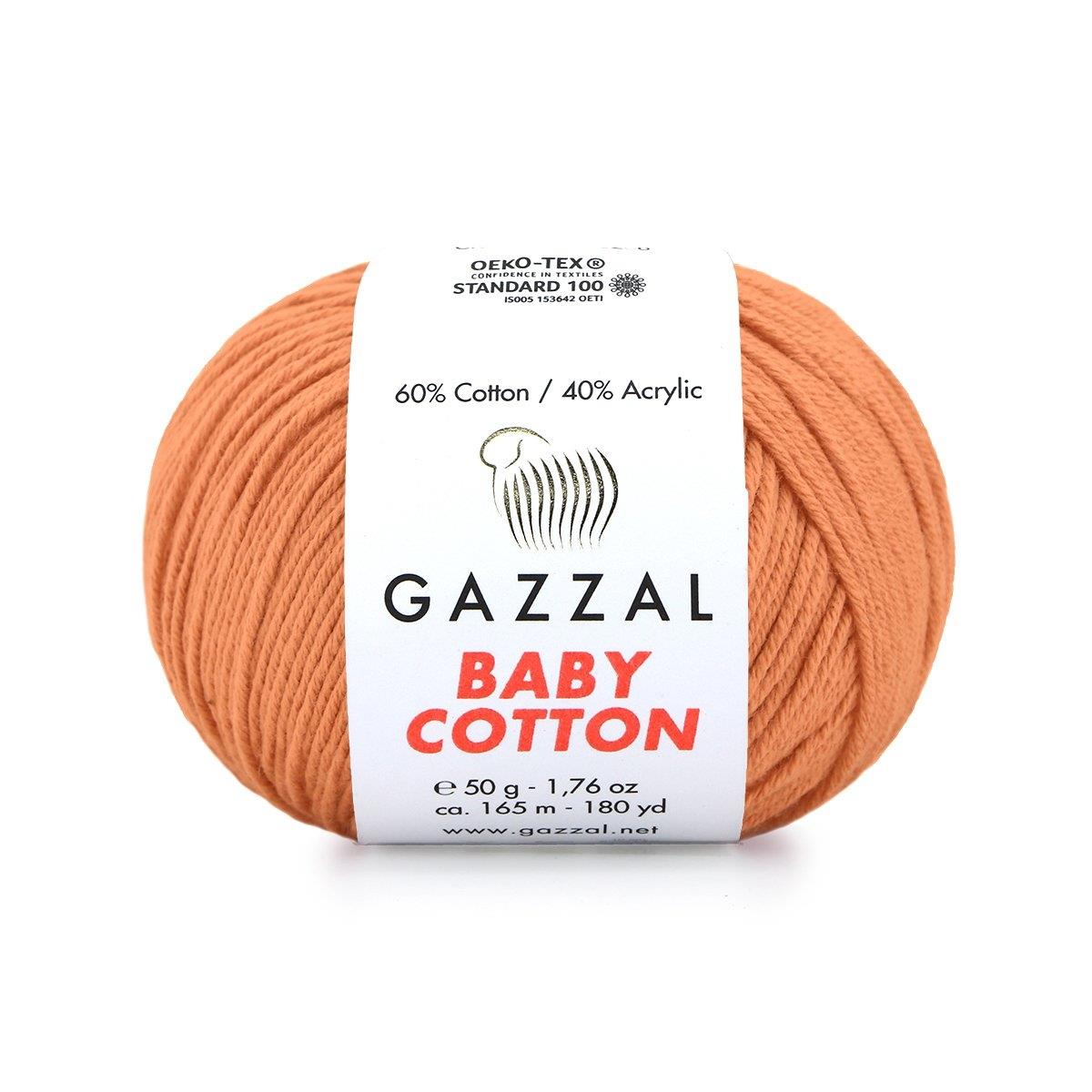 Gazzal Baby Cotton Yarn 50g 3465