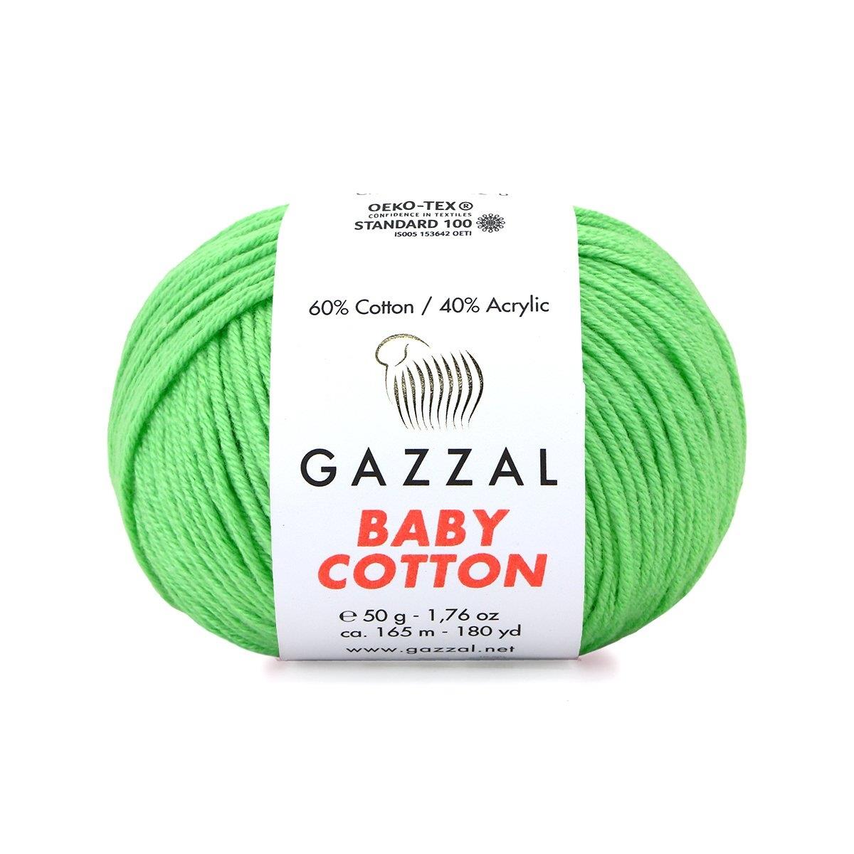 Gazzal Baby Cotton Yarn 50g 3466