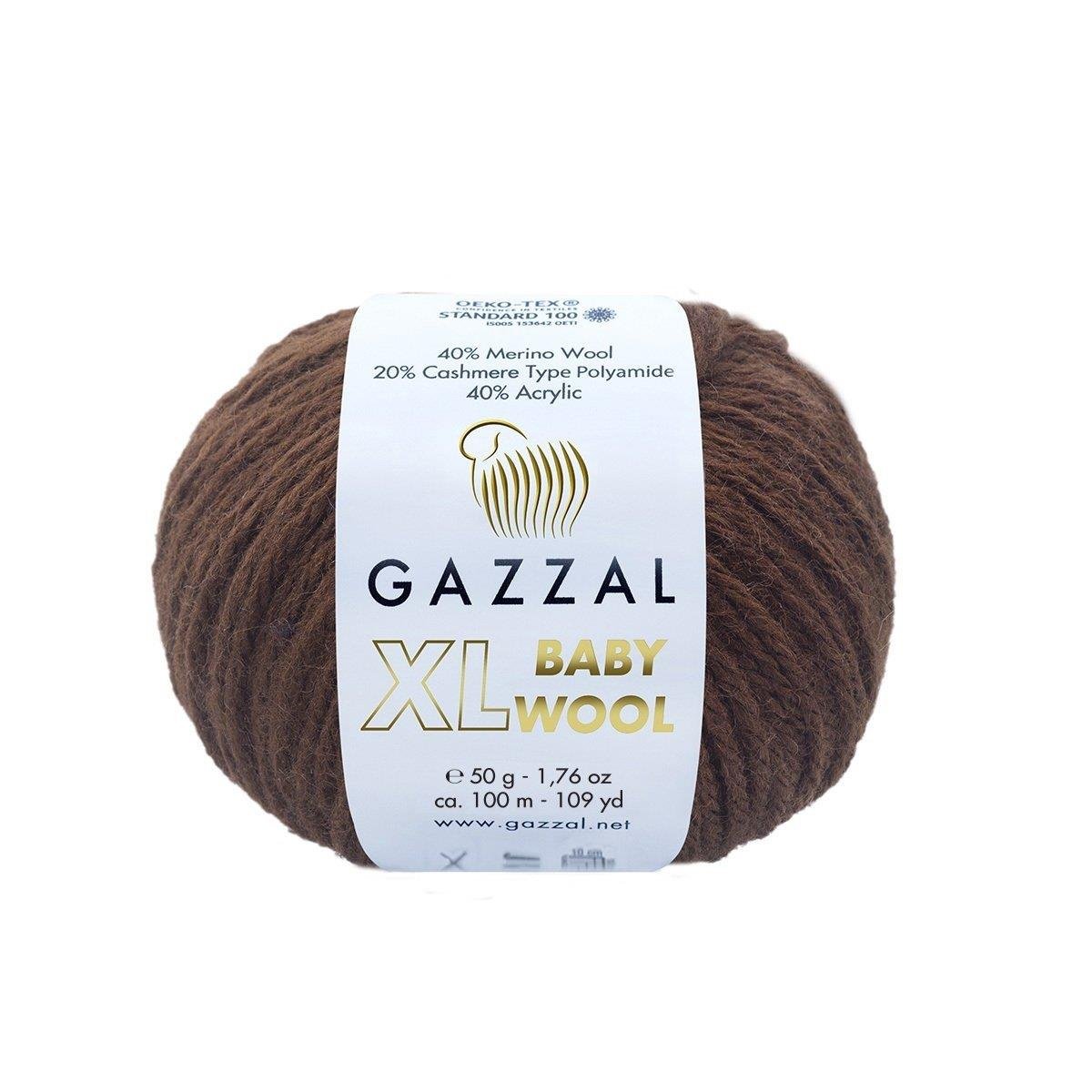 Gazzal Baby Wool XL 50g Yarn 807XL