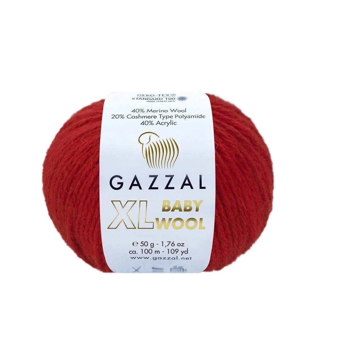 Gazzal Baby Wool XL 50g Yarn 811XL