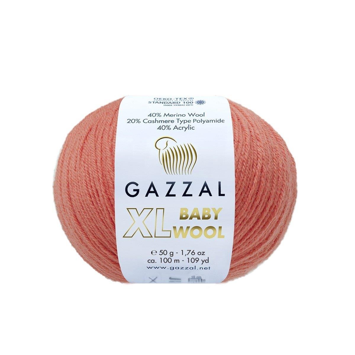 Gazzal Baby Wool XL 50g Yarn 819XL