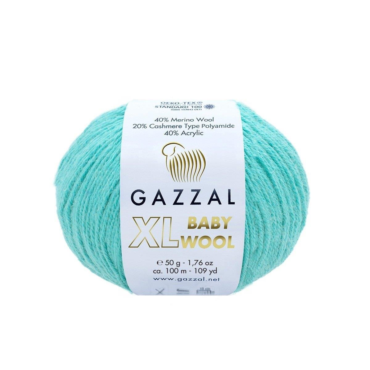 Gazzal Baby Wool XL 50g Yarn 820XL