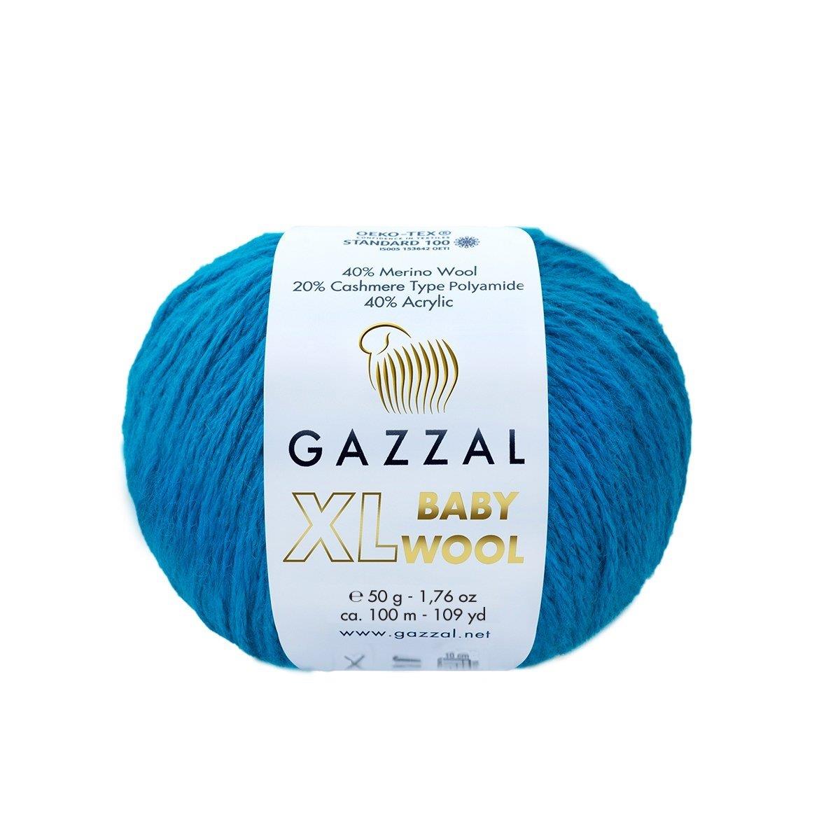 Gazzal Baby Wool XL 50g Yarn 822XL