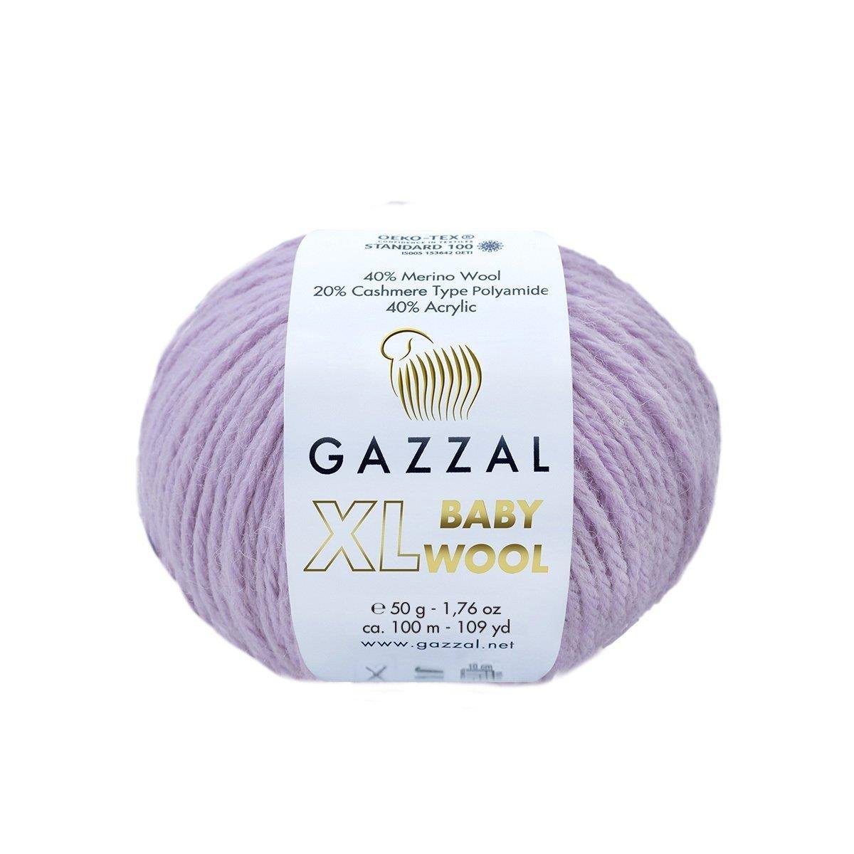 Gazzal Baby Wool XL 50g Yarn 823XL