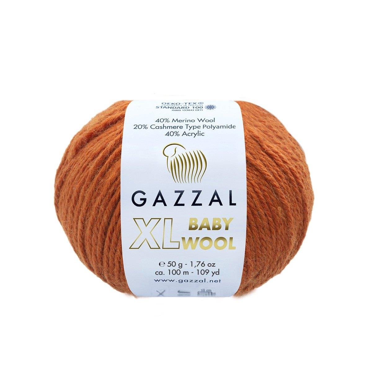 Gazzal Baby Wool XL 50g Yarn 841XL
