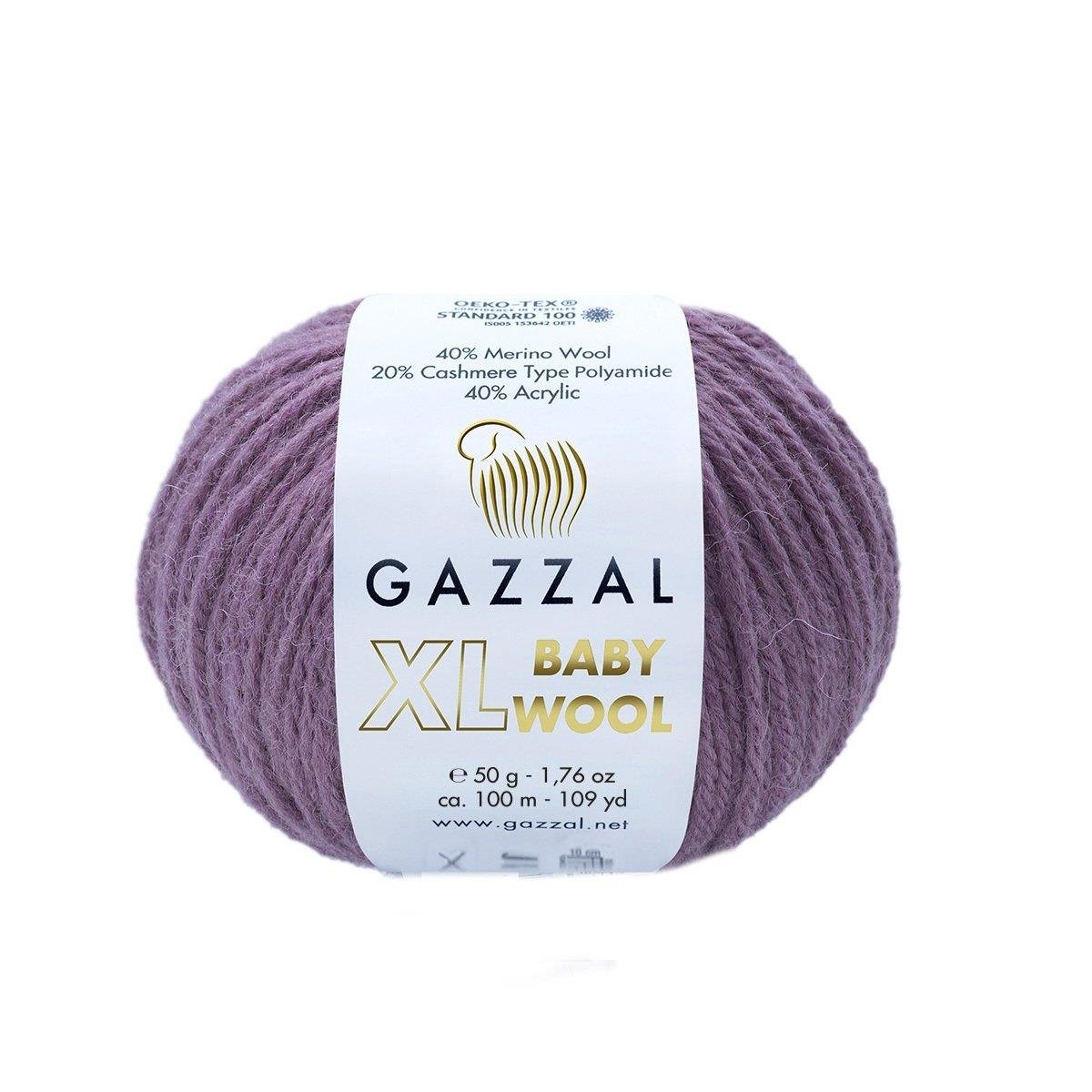 Gazzal Baby Wool XL 50g Yarn 843XL