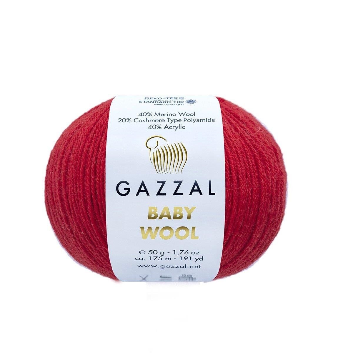 Gazzal Baby Wool Yarn 50g 811