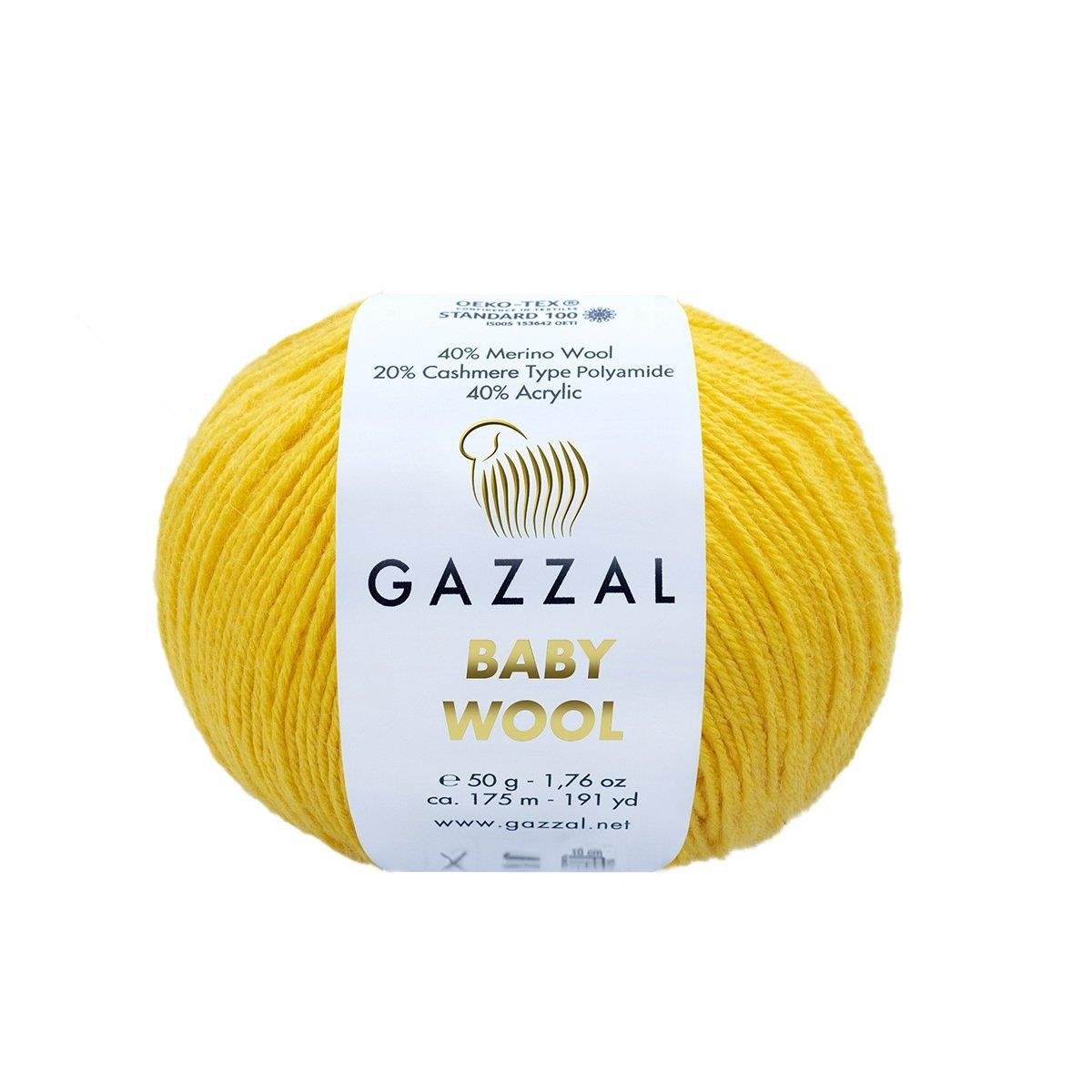 Gazzal Baby Wool Yarn 50g 812