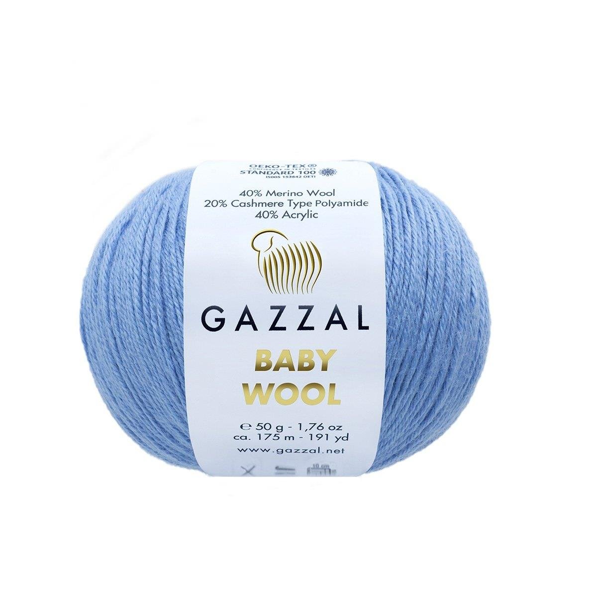 Gazzal Baby Wool Yarn 50g 813