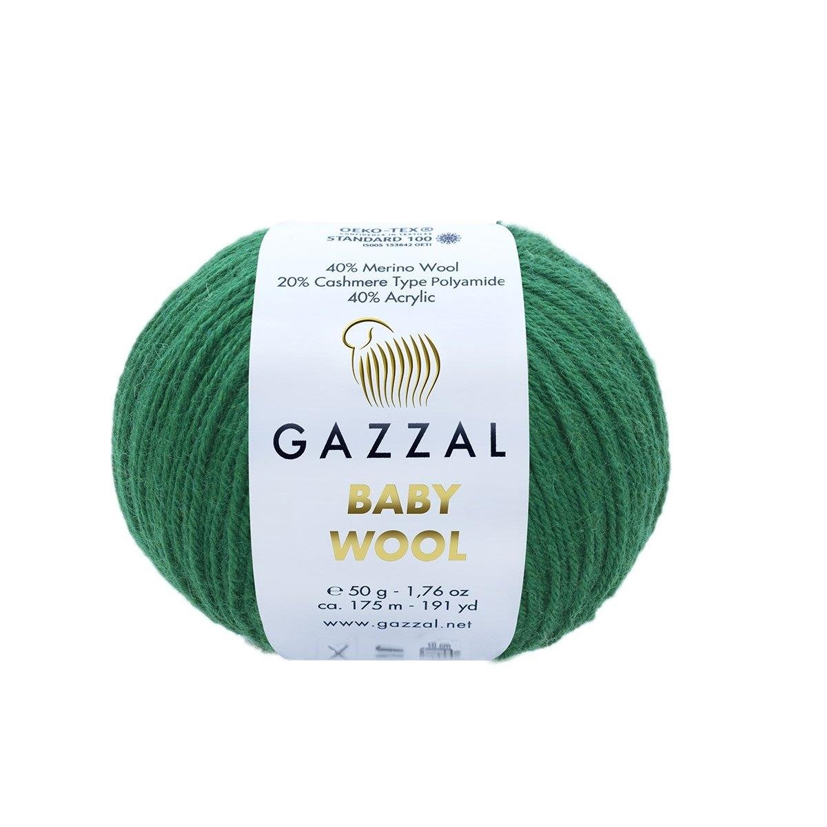 Gazzal Baby Wool Yarn 50g 814