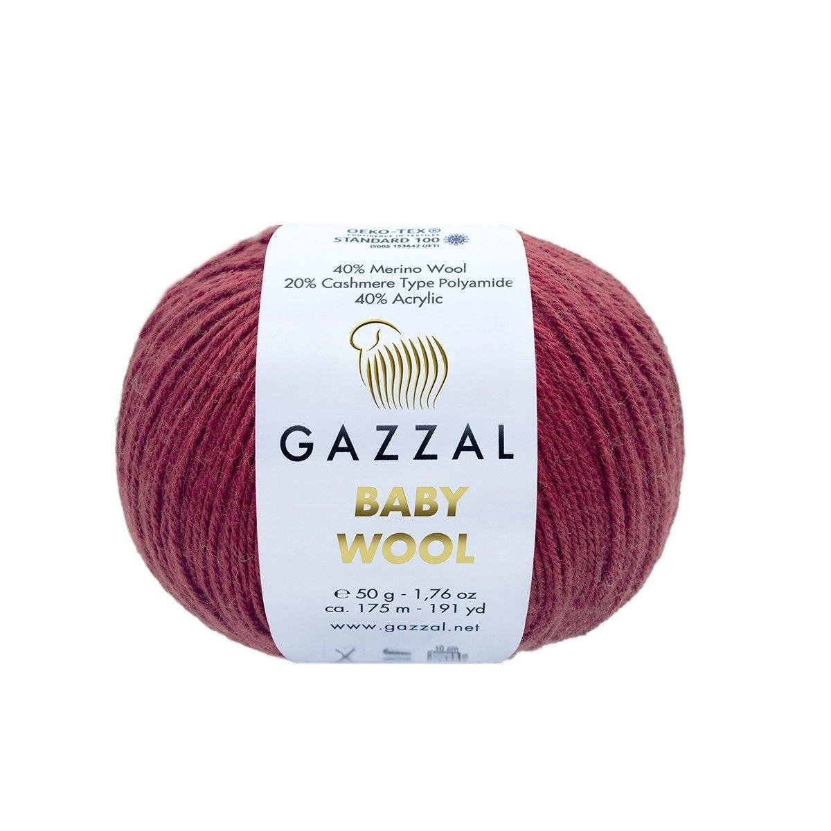 Gazzal Baby Wool Yarn 50g 816