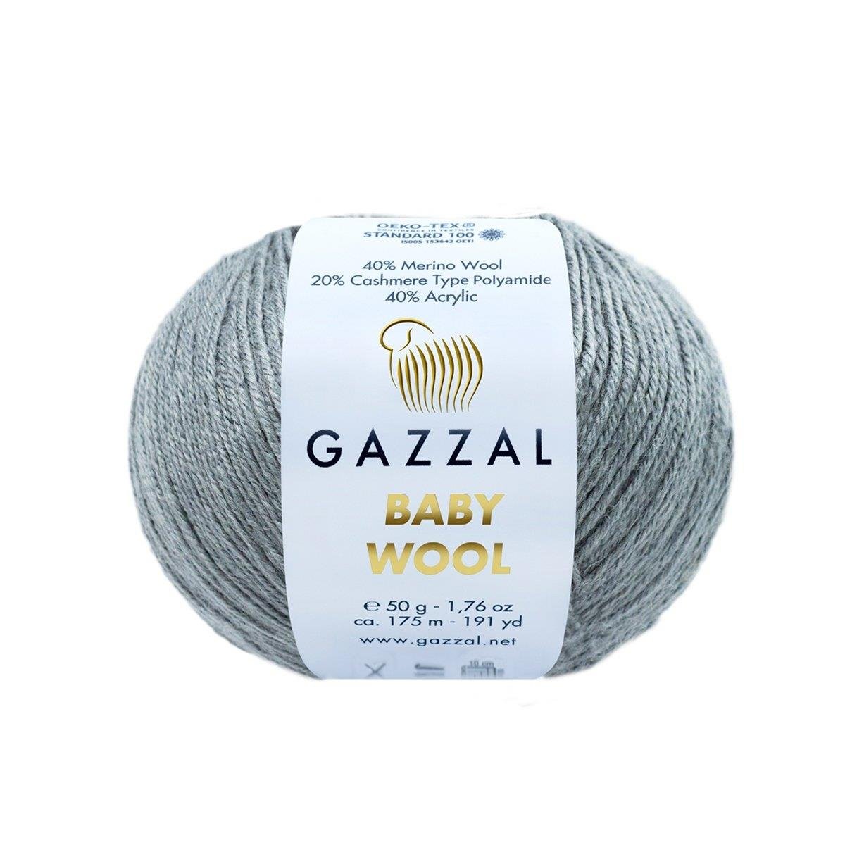 Gazzal Baby Wool Yarn 50g 818