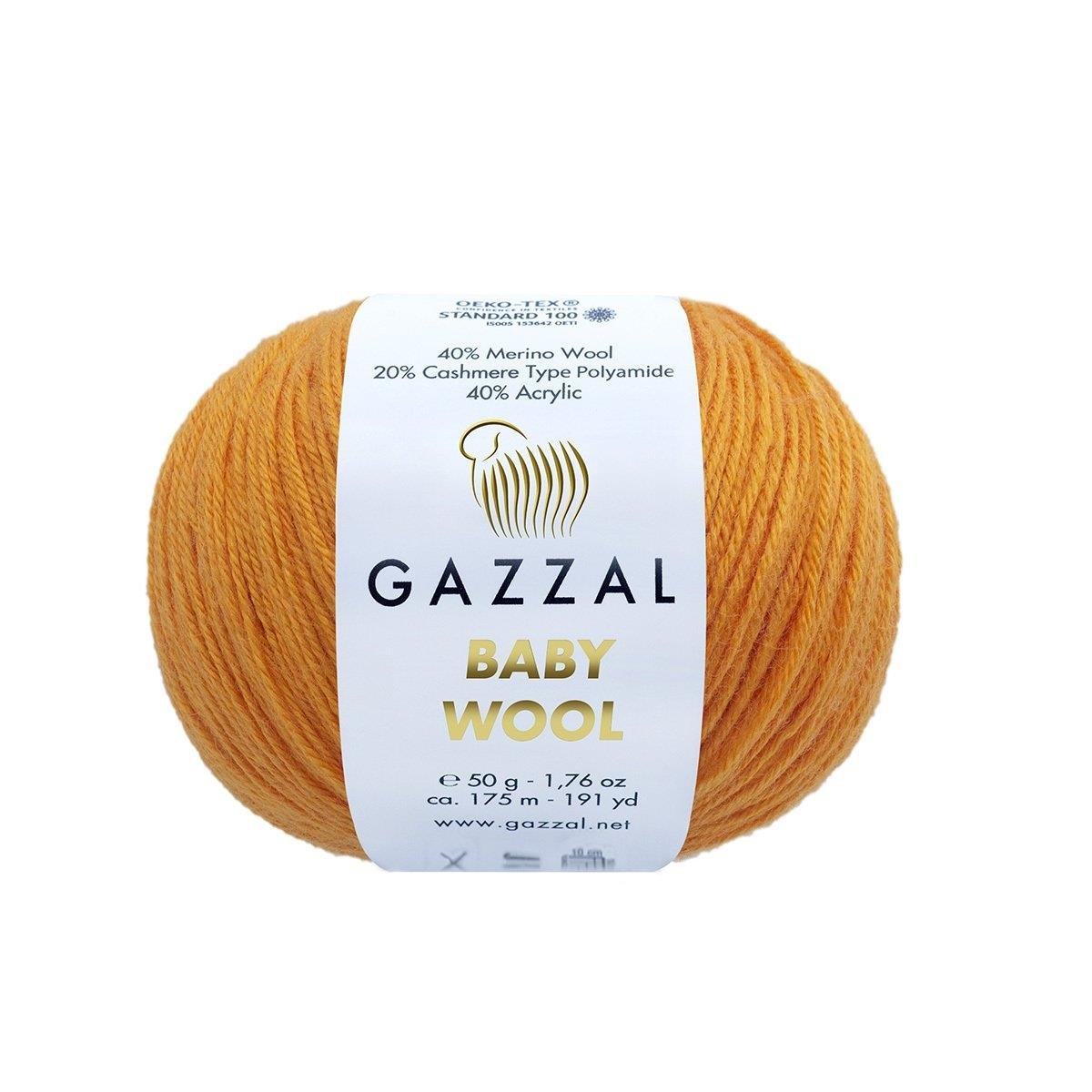 Gazzal Baby Wool Yarn 50g 837