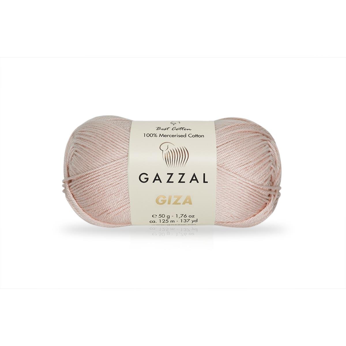 Gazzal Giza Silky Effect Crocheting Knitting Yarn