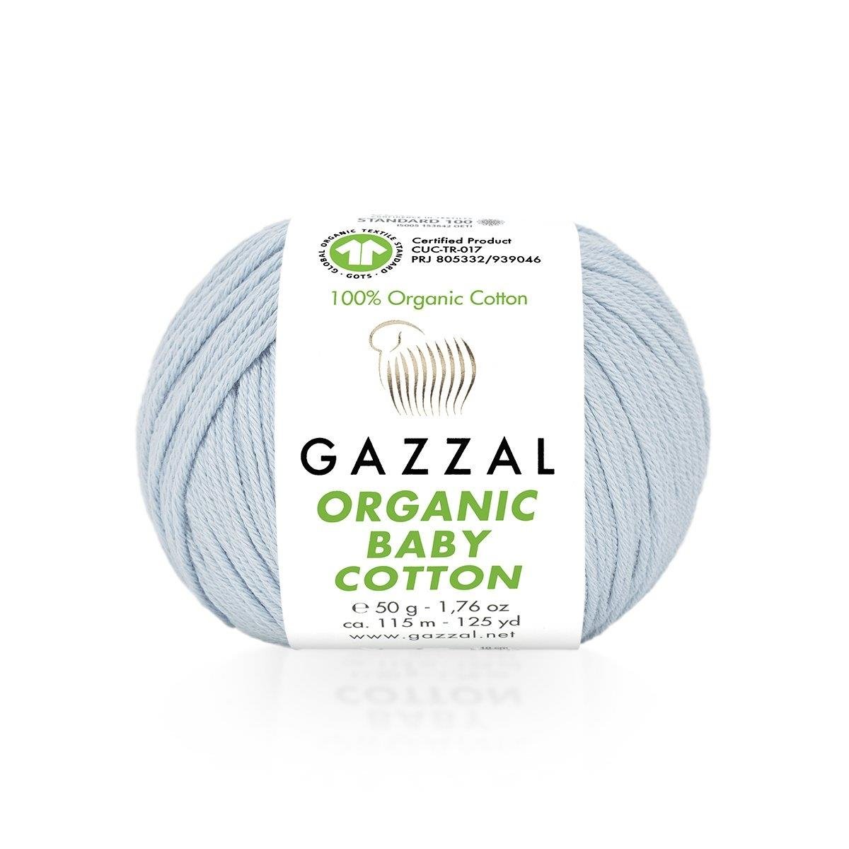 Gazzal Organic Baby Cotton Yarn 50g 417
