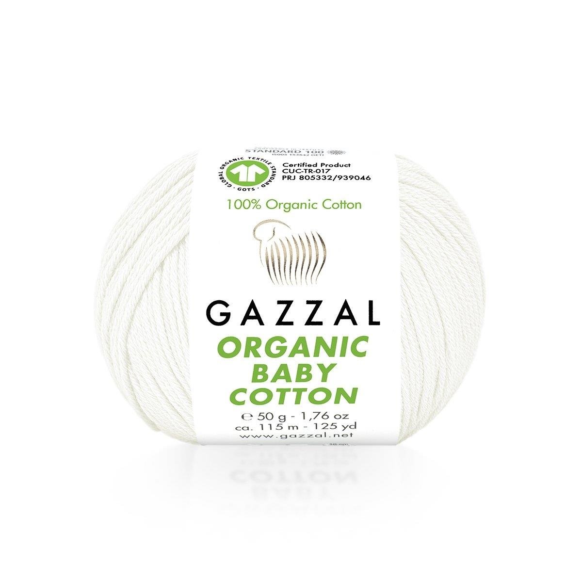 Gazzal Organic Baby Cotton Yarn 50g 415