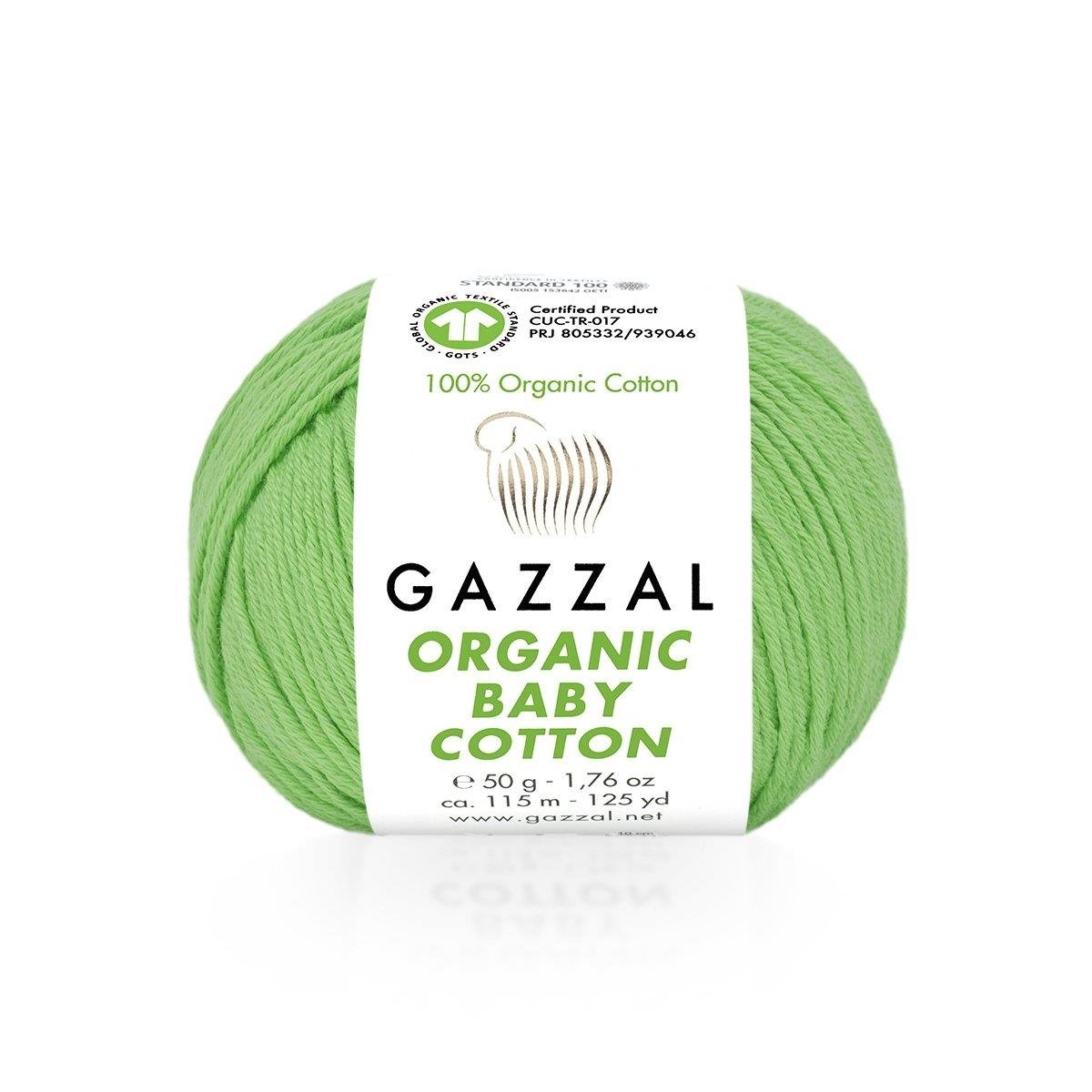Gazzal Organic Baby Cotton Yarn 50g 421